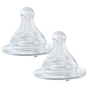 Bico para Mamadeira Physio Perfect 5 Fluxo Rápido 2un (4m+) - Chicco