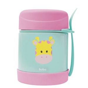 Pote Térmico com Garfo Animal Fun - Buba