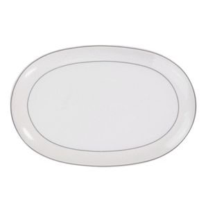 Travessa Rasa Oval em Porcelana Martha 36cm - Schmidt