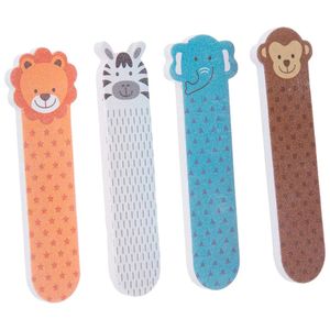 Kit Lixas de Unha Infantil Selva 4 Peças - Buba