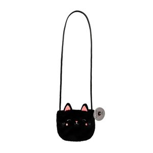Bolsa de Plush Gatinha com Alça Tiracolo - Metoo