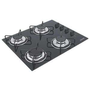 Cooktop em Vidro Temperado Acendimento Superautomático 4 Bocas - Tramontina