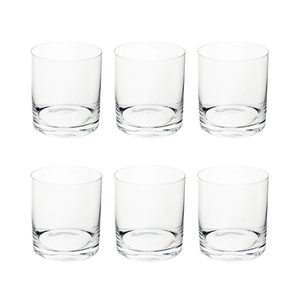 Jogo de Copos Larus para Whisky 6 Peças em Cristal Ecológico 410ml - Full Fit
