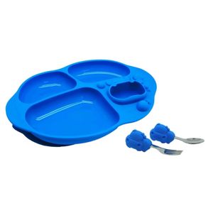 Kit Alimentação Hipopótamo com 4 Divisórias - Ubimboo