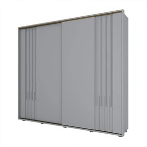 Guarda Roupa Vicenza de Casal com 2 Portas de Correr - Henn