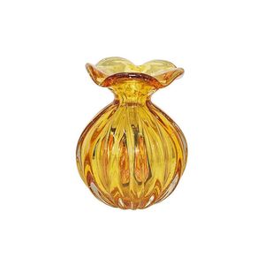 Vaso em Cristal Murano Frufru Bolinha Médio - São Marcos