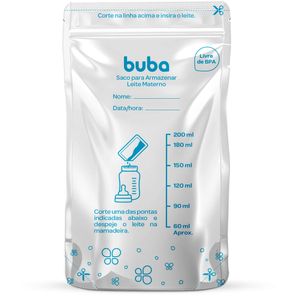 Saco para Armazenar Leite Materno - Buba