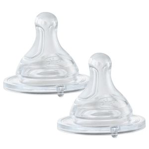 Bico Physio 6M+ Perfect 5 Fluxo Papa 2 Unidades - Chicco