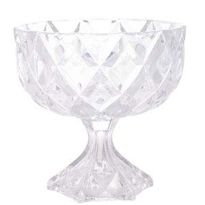 Centro de Mesa Cristal com Pé Deli Diamond 4432 - Lyor