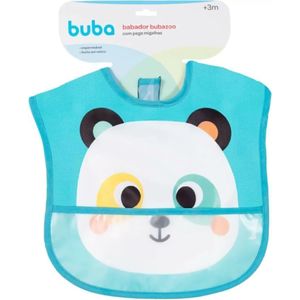 Babador Bubazoo com Bolso Impermeável Panda - Buba