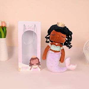 Boneca Angela Sereia Alana 33cm - Metoo