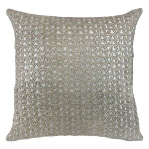 Almofada Crochê Tramado 52x52cm - Decortextil