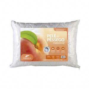 Travesseiro Pele de Pêssego Matelassê - Fibrasca