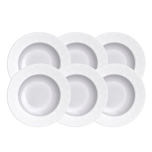 Jogo de Pratos Fundos 6 Peças 23cm Alicia - Tramontina