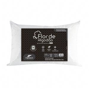 Travesseiro Flor de Algodão Fibra 50x70cm - Fibrasca