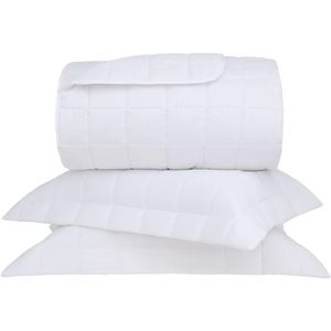 Cobre Leito King 3 Peças Damask Stripes 100% Algodão - Buddemeyer