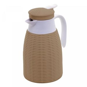 Garrafa Térmica Rattan 1 Litro de Plástico - Lyor