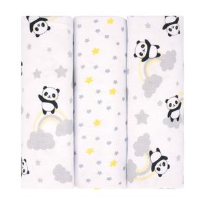 Kit Cueiro Bublim Petit 3 Peças 100x80cm Panda - Incomfral
