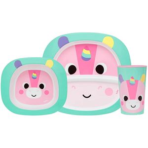 Kit Refeição Zoo Unicórnio 3 Peças (6M+) - Buba