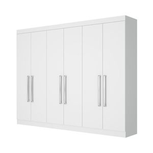 Guarda Roupa Alba de Casal 6 Portas MDF - Europa Móveis
