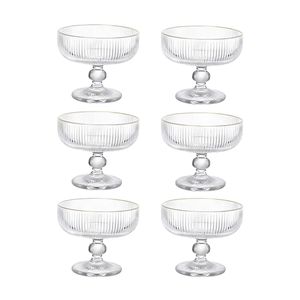 Jogo de Taças para Sobremesa Cameratta 6 Peças Vidro 310ml - Full Fit