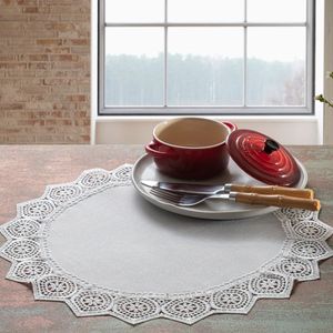 Caminho de Mesa Luxo Texas Avulso Redondo - Mek Jolitex