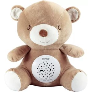 Ursinho Musical com Luzes e Projetor Brasbaby - Clingo