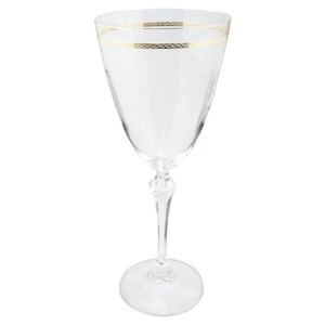 Jogo de Taças Elizabeth para Água 6 Peças 350ml Cristal - Full Fit