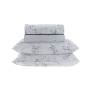 Jogo de Cama 4 Peças Queen Fenice New Innovi 180 Fios - Kacyumara