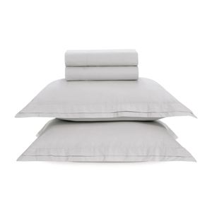 Jogo de Cama Queen 4 Peças 200 Fios 100% Algodão San Pietro - Trussardi