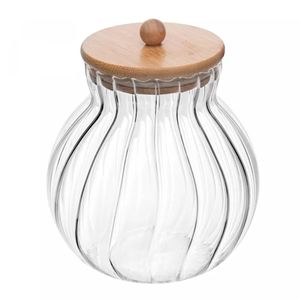 Porta Mantimentos Classic 1,5 Litros Hermético em Bambu - Wolff