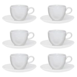 Conjunto de Xícaras de Chá 12 Peças Ryo 220ml - Oxford