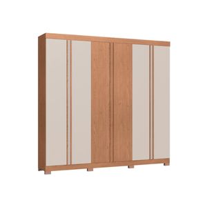 Guarda Roupa Eros de Casal 6 Portas 100% MDF - Castro