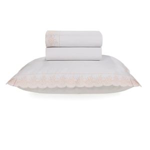 Jogo de Cama Infantil Solteiro 3 Peças 100% Algodão Caterine - Trussardi