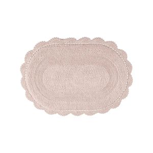 Tapete Decorativo Crochê Grande Oval Antiderrapante - Kacyumara