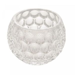 Porta Velas Bolhas de Cristal - Lyor