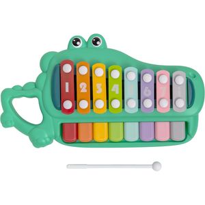 Xilofone Jacaré Musical Brinquedo Infantil (12M+) - Buba