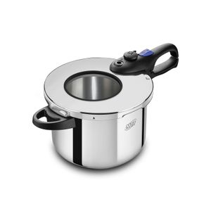 Panela de Pressão com Visor em Inox 6L 22cm - MTA