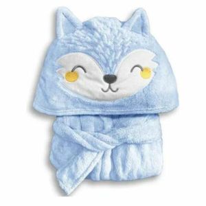 Toalha de Banho Com Capuz Infantil Raposa - Laço Bebê