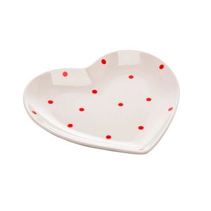 Conjunto de Pratos 4 Peças para Sobremesa em Porcelana Petit Pois 14 cm - Wolff