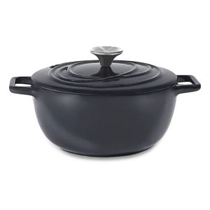 Caçarola de Ferro Fundido Esmaltado Aroma 24cm - Oxford