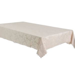Toalha de Mesa Retangular 100% Poliéster Arabesco - Auguri