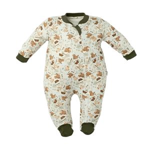 Macacão Infantil RN Longo Com Zíper Camping - Hug