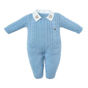 Saída de Maternidade 2 Peças RN Macacão Com Manta Tricot - Hug