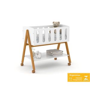 Mini Berço Liv 100% MDF 3 Em 1 Eco Wood - Matic