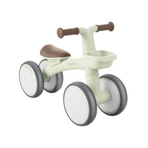 Bicicleta de Equilíbrio 4 Rodas Sem Pedal Zipi Mint - Bebaby