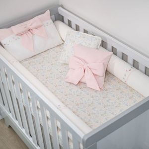 Kit Berço 9 Peças Florescer Magia Suedine 100% Algodão - Hug