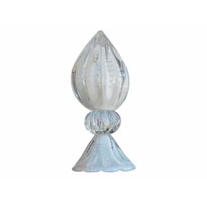 Vaso Decorativo Pinha Com Base 100% Cristal Murano - São Marcos