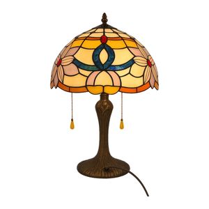 Abajur de Mesa Tifany 2 Lâmpadas - Frontier