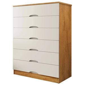 Cômoda Sevilha 6 Gavetas 100% MDF - Europa Móveis